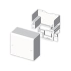 UNEX - Caja de conexión-derivación de 85x83x45 mm Unex en U24X color blanco