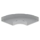 UNEX - CURVA PLANA 90o 100x400 U23X GRIS RAL7035