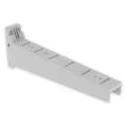 UNEX - 66 SOPORTE HORIZONTAL AISLANTE GRIS RAL7035 100X60