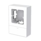 UNEX - Adaptador para 1 mecanismo universal Unex en U42X sin halógenos color blanco