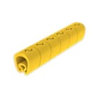 UNEX - Señalizadores precortados AC 2-5 mm Unex en PVC plastificado color amarillo