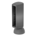 UNEX - Torreta de ancho 65 mm para 4 mecanismos Unex en U24X color antracita