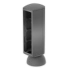 UNEX - Torreta de ancho 80 mm para 4 mecanismos Unex en U24X color antracita