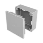 UNEX - Caja de conexión y derivación de 110x150x74 mm Unex en U24X color gris