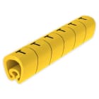UNEX - Señalizadores precortados T 2-5 mm Unex en PVC plastificado color amarillo