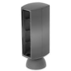 UNEX - Torreta de ancho 80 mm para 8 mecanismos Unex en U24X color antracita