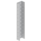 UNEX - U perforada 2m Unex en U23X color gris