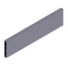 UNEX - Zócalo técnico 16x100 mm Unex en U23X color aluminio