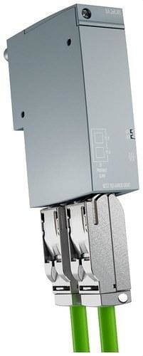 SIEMENS - Adaptador de bus SIMATIC ET 200SP HA, BA 2xRJ45, 2 conectores RJ45 para Profinet