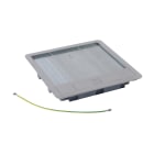 LEGRAND - Tapa metal inox para caja suelo rectangular 16/24 módulos Ref 0 880 22/25/41