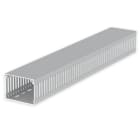 UNEX - Canal de cuadro 60x80 mm Unex en U43X sin halógenos color gris