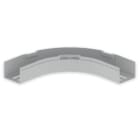 UNEX - 66 CURVA PLANA DE 90° GRIS RAL7035 60X75 U23X