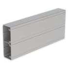 UNEX - Canal para mecanismos 70x210 mm de 2 tapas de 80 y 80 mm Unex en U23X color aluminio