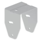 UNEX - Conector Unex en acero epoxi para perfil U perforado color gris