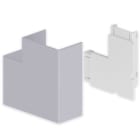 UNEX - Ángulo plano de 50x80 mm Unex en U24X color aluminio