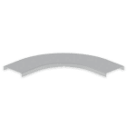UNEX - Tapa de curva plana 90° de 60x100 mm Unex en U23X color gris