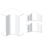 UNEX - Ángulo interior de 70x210 mm Unex en U24X color blanco