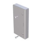 UNEX - Tapa final de 50x80 mm Unex en U24X color aluminio