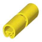 UNEX - Manguito precortado para cables diámetro 7 - 14 mm Unex en PVC plastificado color amarillo