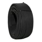 TUPERSA - Tubo flexible libre de halógenos lubrificado diámetro 16 con guía ANIJET negro (Rollo de 100m)
