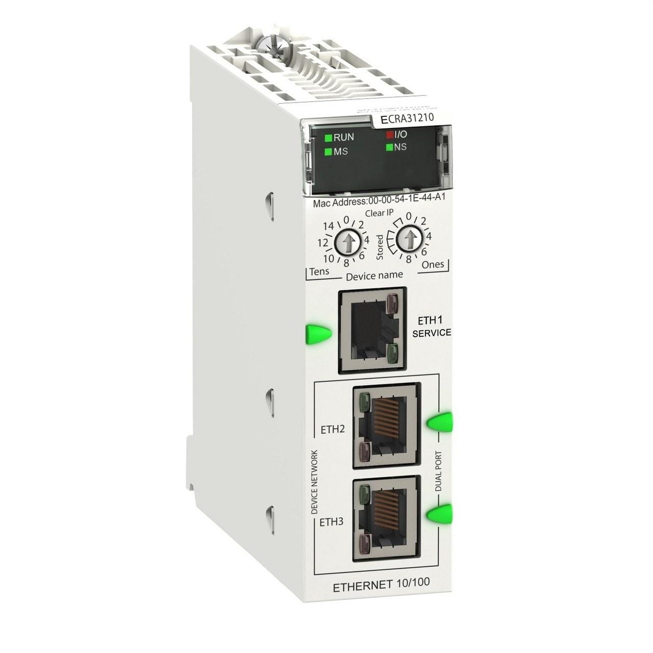 Schneider Electric - Módulo M580 Com ETHERNET/ERNET IO Drop Avanzado