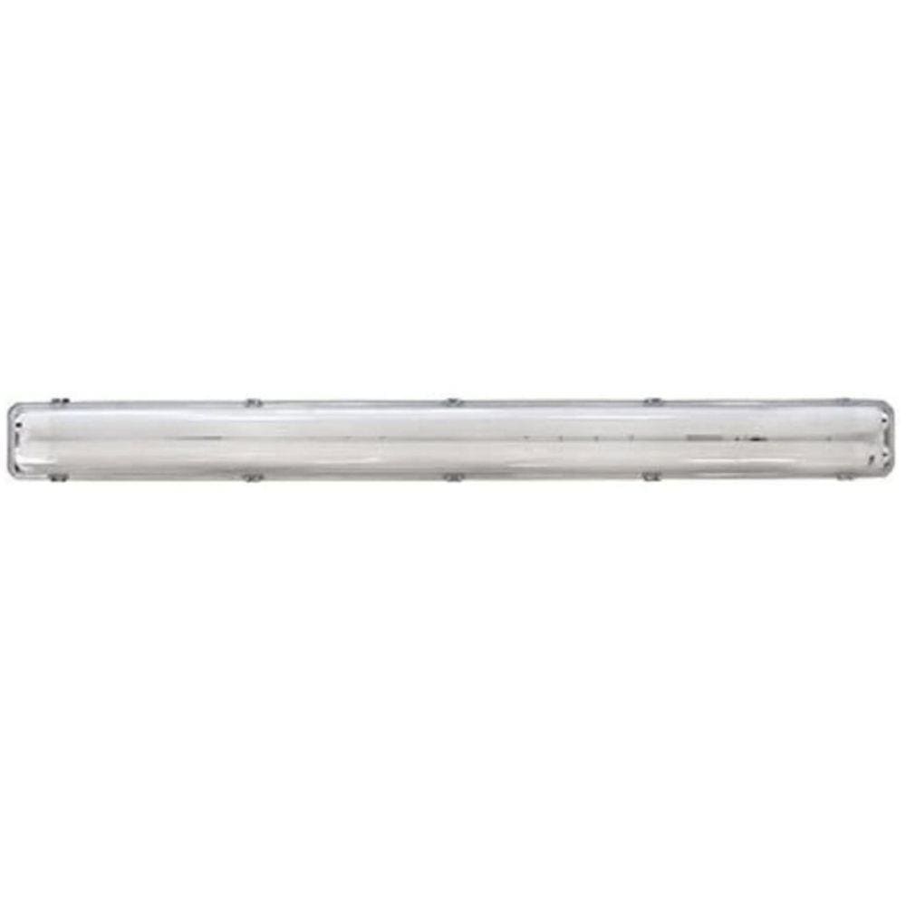 THREELINE - PANTALLA ESTC.2x18W CABLEADA P/TUBO LED