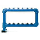 ITALSAN - Batería toma bandera 2 filas 14 contadores diámetro 75 64x113cm