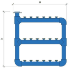 ITALSAN - BATERIA T.INV.3 F.90 36T.1100X1690