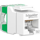 Schneider Electric - Conector RJ45 Keystone UTP CAT6A blanco