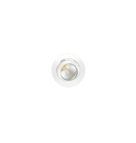 NEXIA - Downlight INOX_S 9W 3000K 930 diámetro 80 40º 1030lm blanco