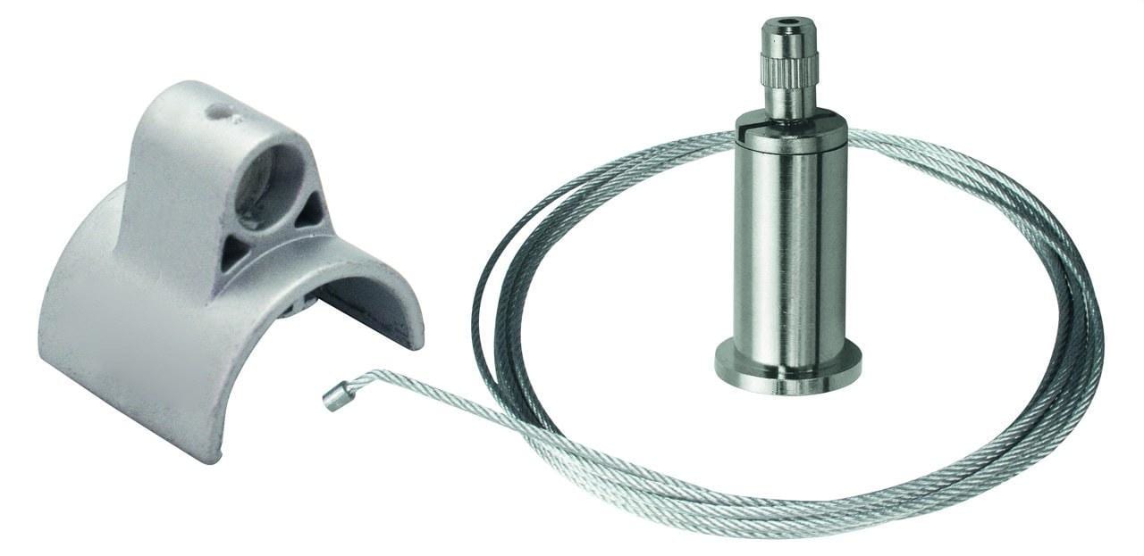 ILUTREK - Kit colgante 3 metros para perfil circular de aluminio referencia 31-1462