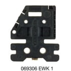 WEIDMULLER - Ángulo fijación EWK1 negro