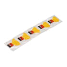 WEIDMULLER - Marcador WPA 02-3 amarillo negro 9 MP5x200