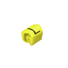WEIDMULLER - Marcador WPA 02-3 amarillo negro L-MP5x200