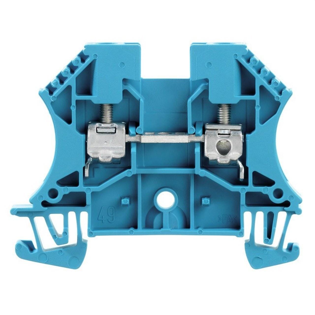 WEIDMULLER - Borne WDU 4 azul