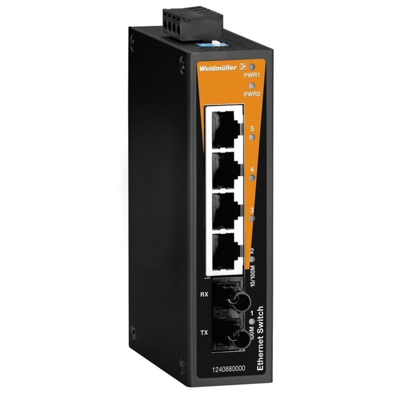 WEIDMULLER - Switch de red no gestionado IE-SW BL05-4TX-1ST