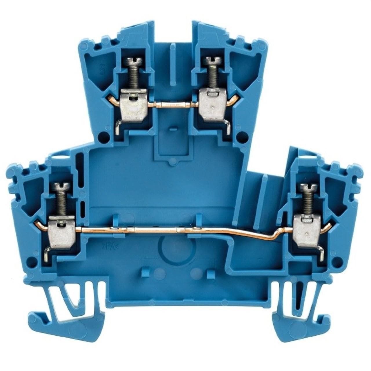 WEIDMULLER - Borne WDK 2,5/ZQV azul