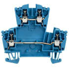 WEIDMULLER - Borne WDK 2,5/ZQV azul