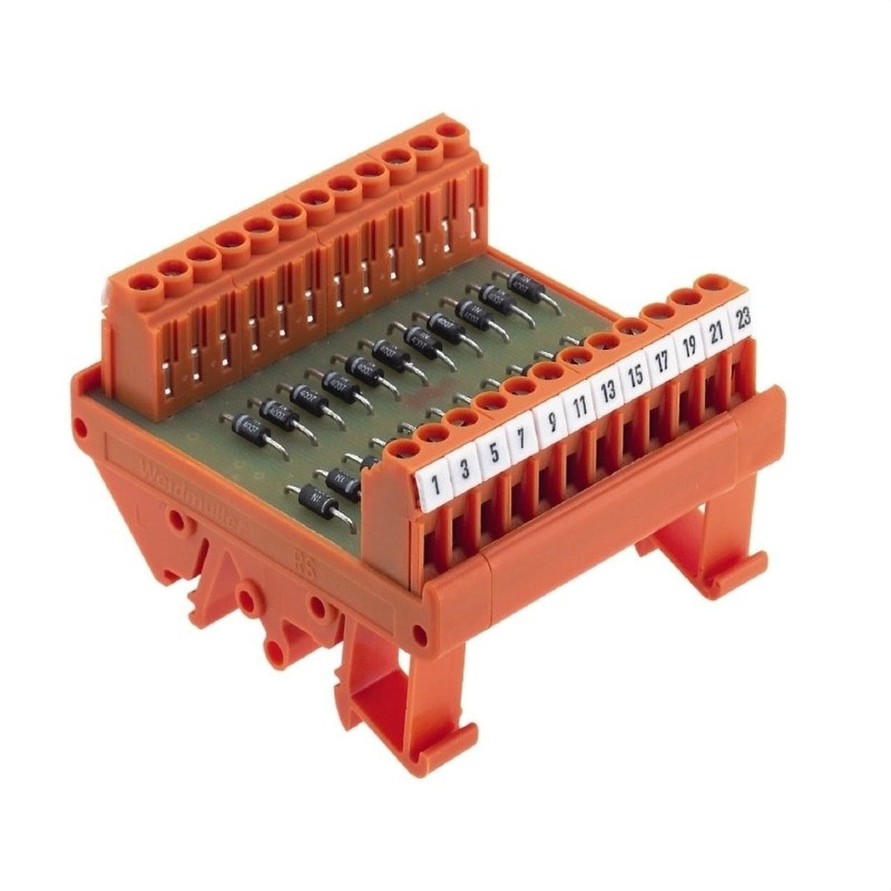 WEIDMULLER - Interface RDSK10 1N4007 brida-tornillo