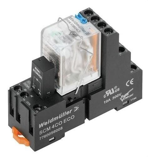 WEIDMULLER - Acoplador DRMKIT 24VDC 2CO LD/PB