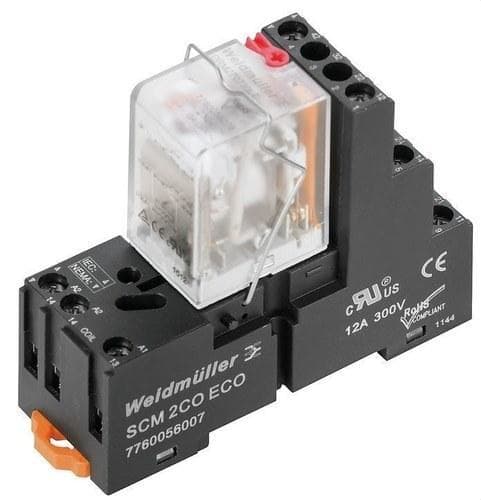 WEIDMULLER - Acoplador DRMKIT 24VAC 4CO LD/PB