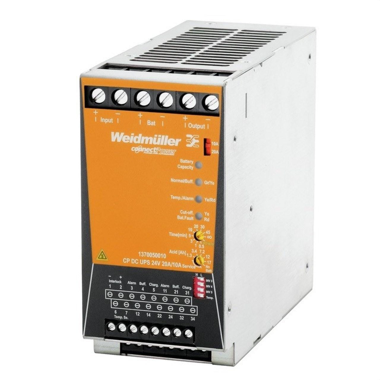 WEIDMULLER - Unidad Mando CP-DC UPS 24V 20A/10A