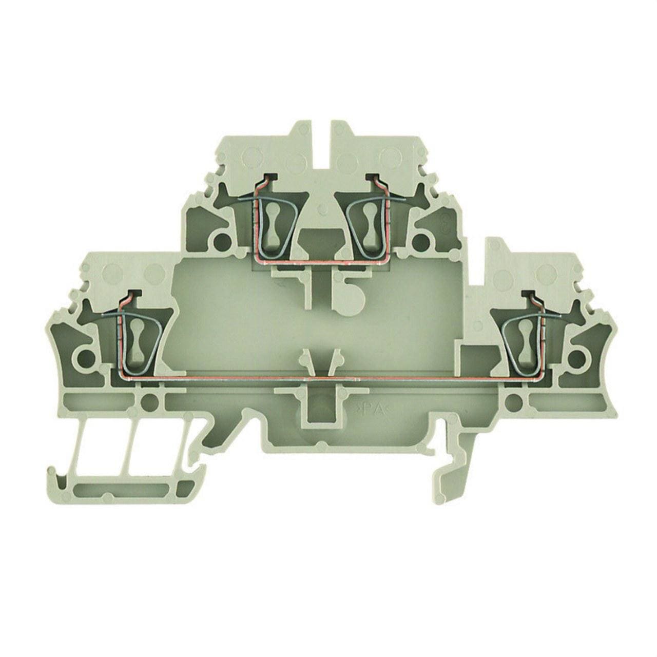 WEIDMULLER - Borne doble piso ZDK 2,5