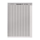 WEIDMULLER - Marcador adhesivo 20x8 (10H/264E/BAG) plata