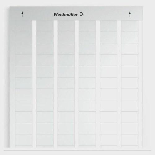 WEIDMULLER - Adhesivo 17,8x34 WRITE-ON B (10H/B) blanco