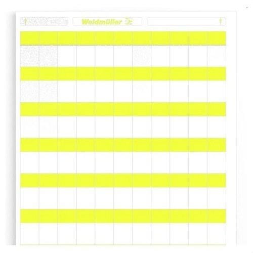 WEIDMULLER - Adhesivo 17,8x34 WRITE-ON A (10H/B) amarillo