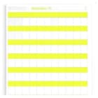 WEIDMULLER - Adhesivo 17,8x34 WRITE-ON A (10H/B) amarillo
