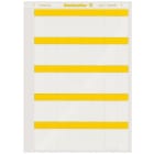 WEIDMULLER - Adhesivo 22,8x55 WRITE-ON A (10H/B) amarillo