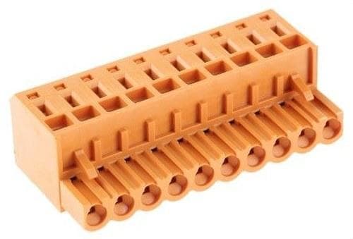 WEIDMULLER - Conector BLZF 5.08/10/180 SN OR BX