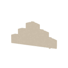 WEIDMULLER - Tapa ZAP TW ZDLD 2.5-2N beige